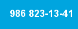 986 823-13-41 986 823-13-41
